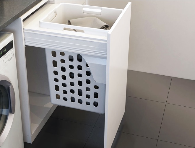WAKO 48L – 1x48L Laundry Hamper to suit 450mm cabinet