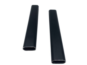 WARDROBE HANGING RAIL BLACK