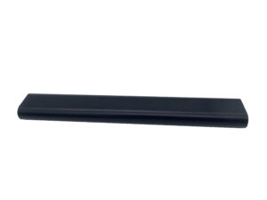 WARDROBE HANGING RAIL BLACK