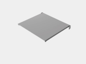 Elletipi powder coated metal lids designed for kitchen cupboard waste bins systems.