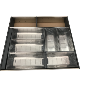 OROTO Stainless Steel Cutlery Tray 380 Width