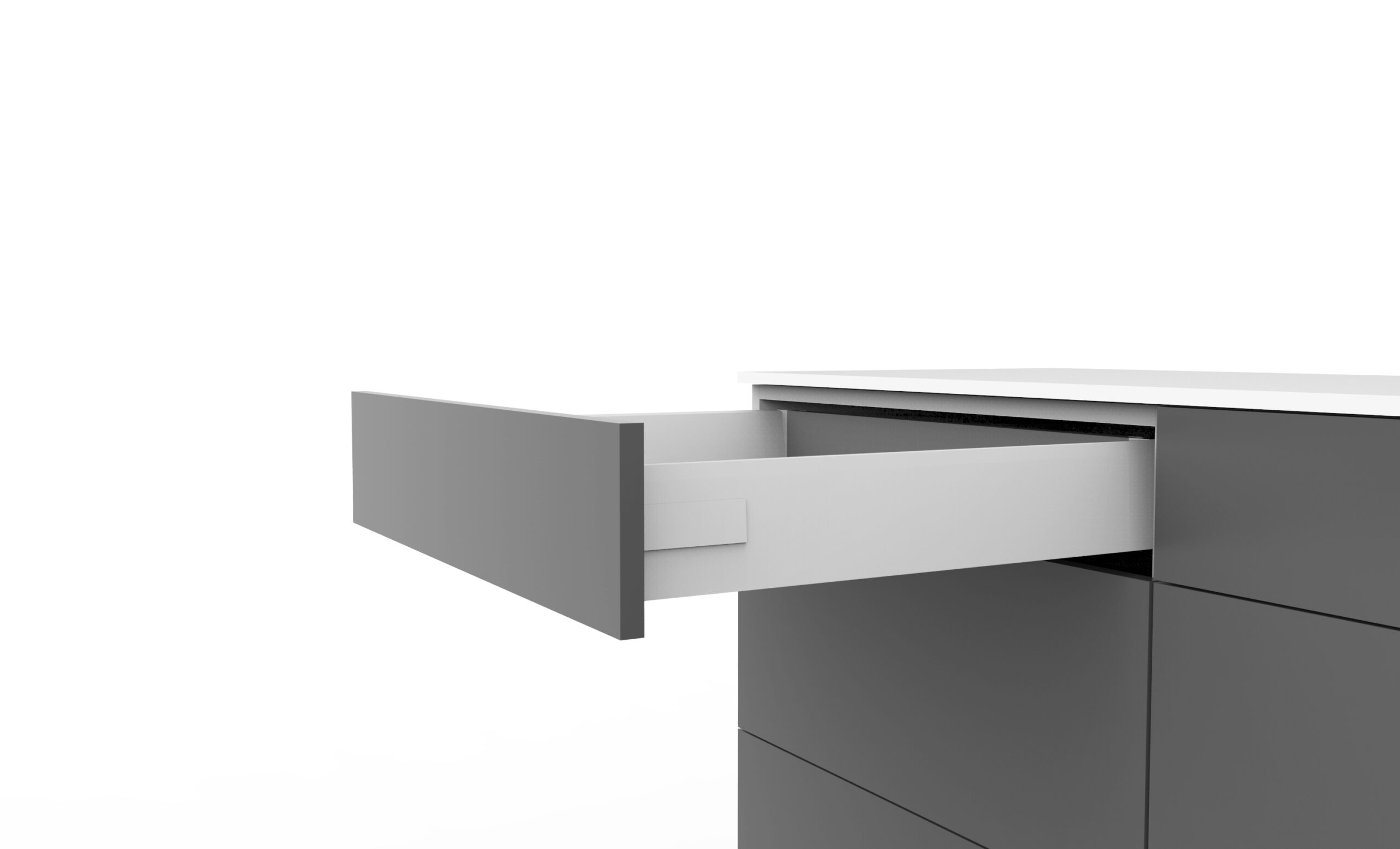 Cemux A-Box 084mm High Double Wall Drawer System