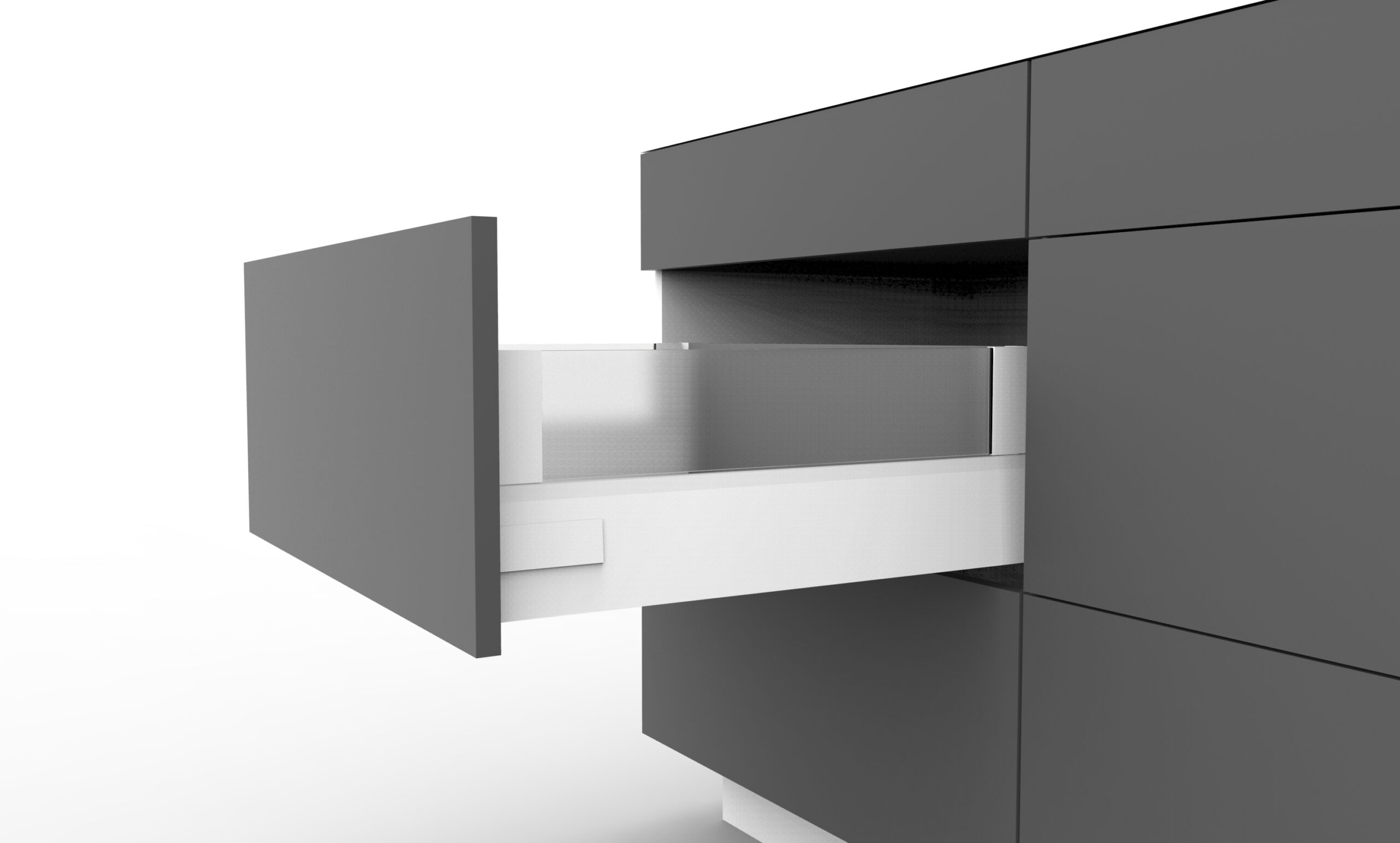 Cemux A-BOX 167mm GLASS Drawers