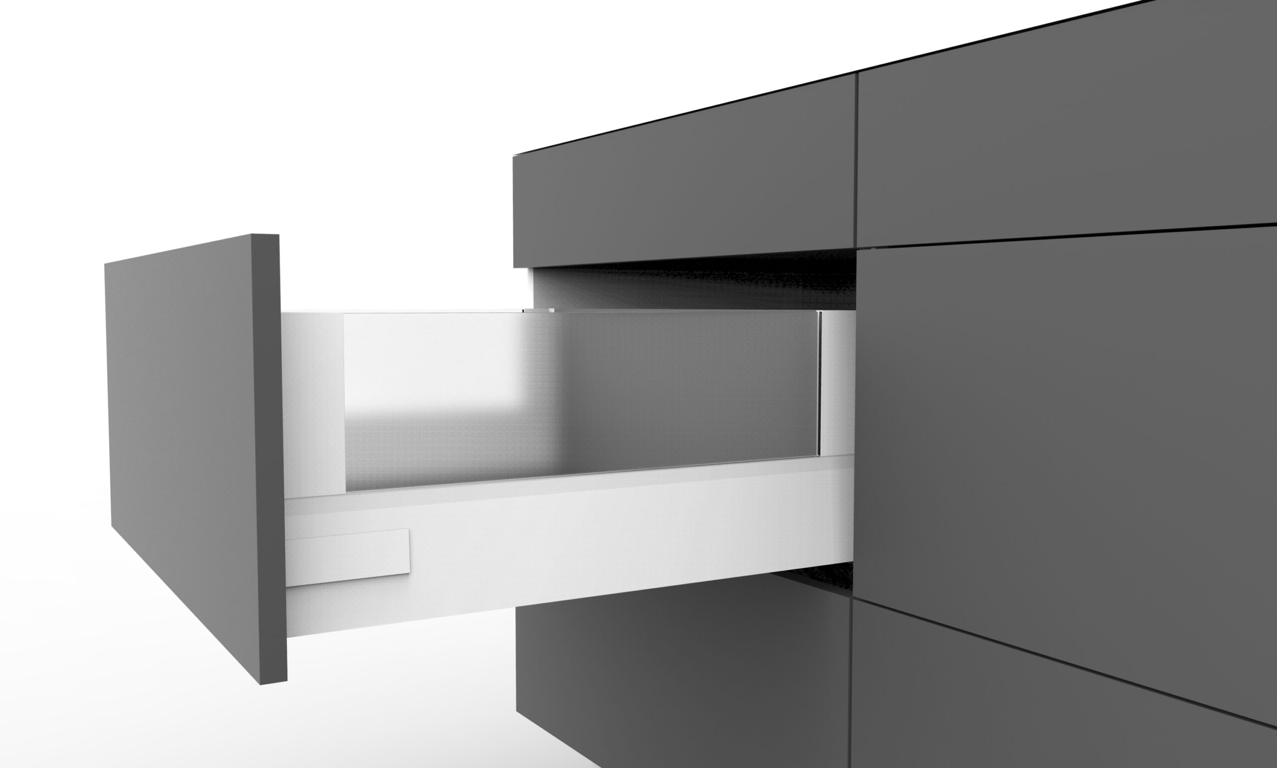 Cemux A-BOX 199mm GLASS Drawers