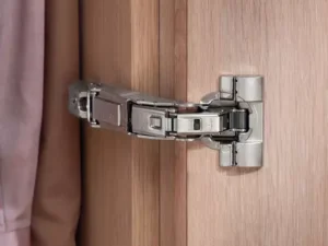 Blumotion hinge 155*INSERTA suitable for durable cupboard hinges solutions.