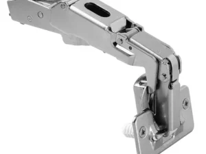 Blum Clip-Top 170° degree knock-in straight hinge for smooth cabinet door hinges installation.