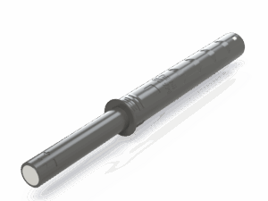 X-Press push catch with magnet anthracite for cupboard door hinge installation and smooth opening.
