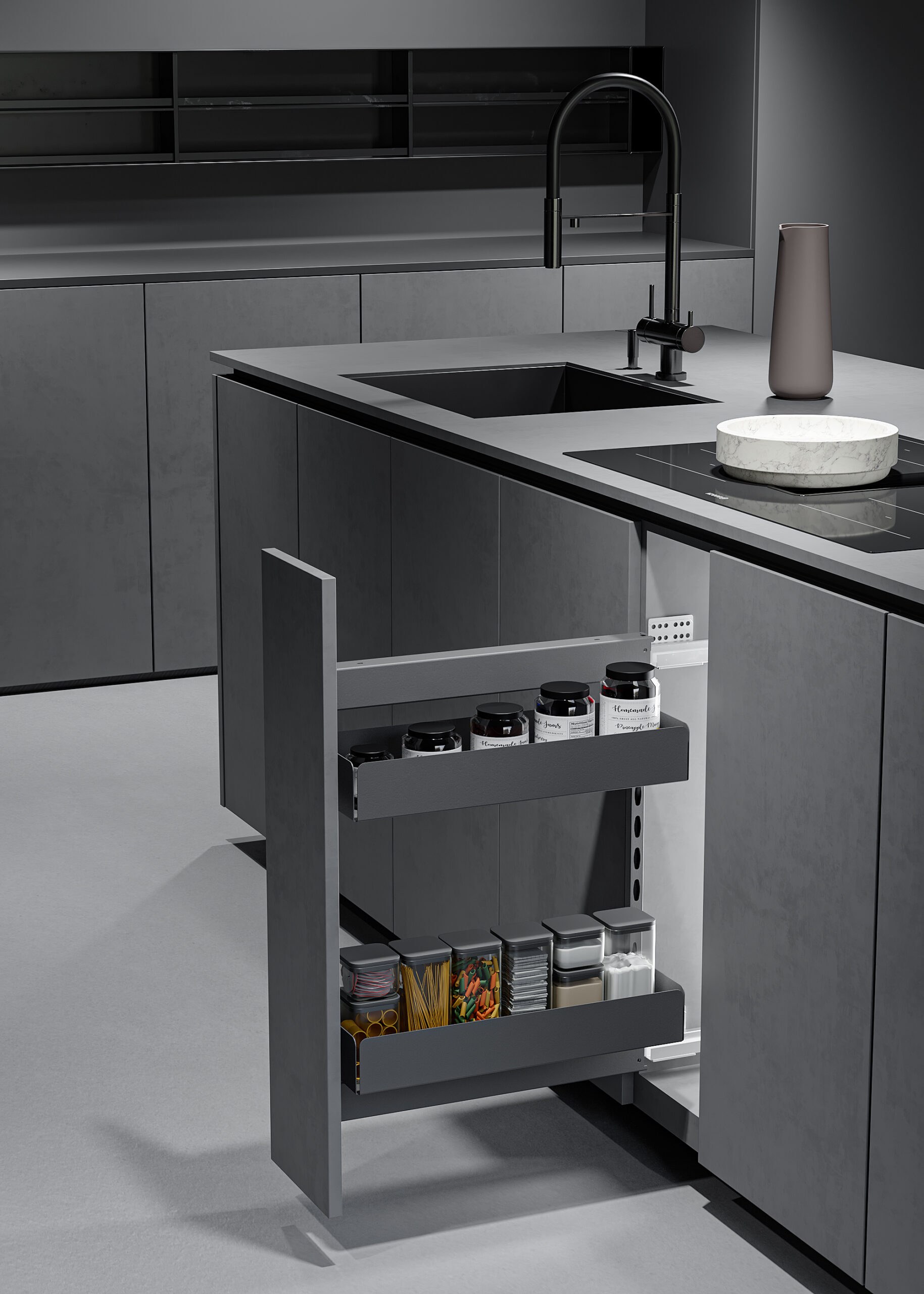 SOHO PLUS BASE PULL OUT UNITS
